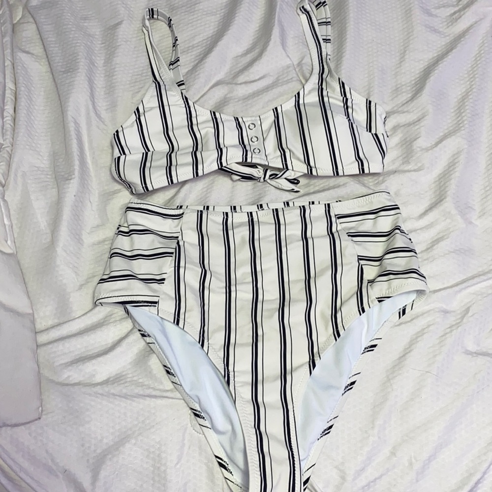 high waisted bikini